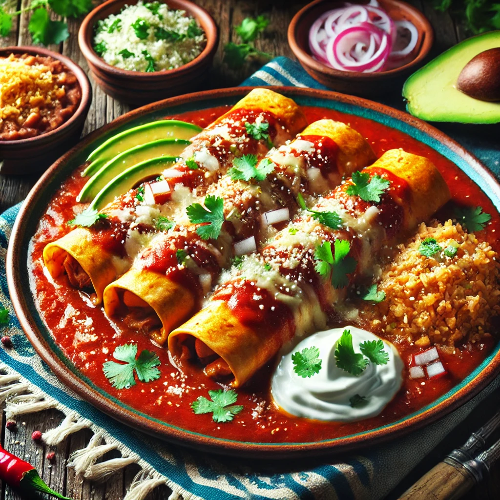 Enchiladas: Bold Flavors in Every Bite