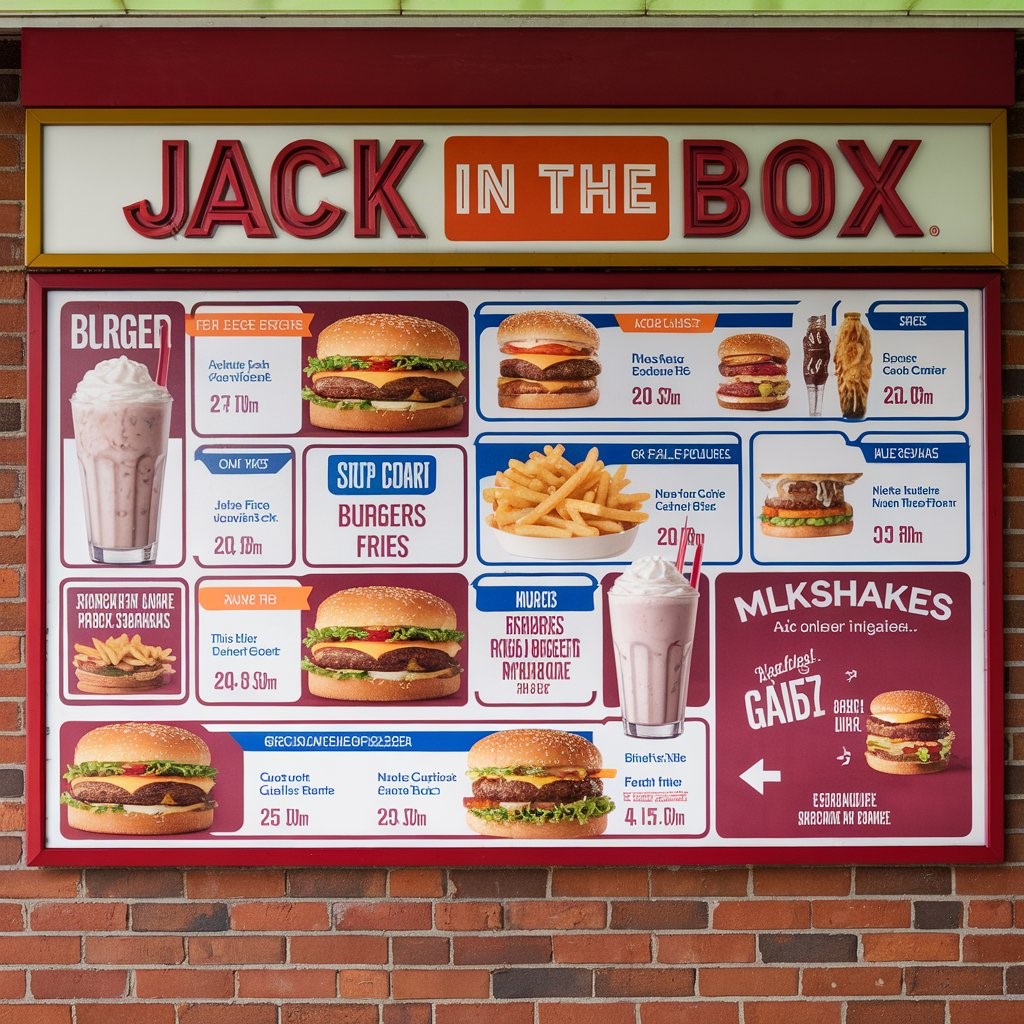 Jack in the Box Menu