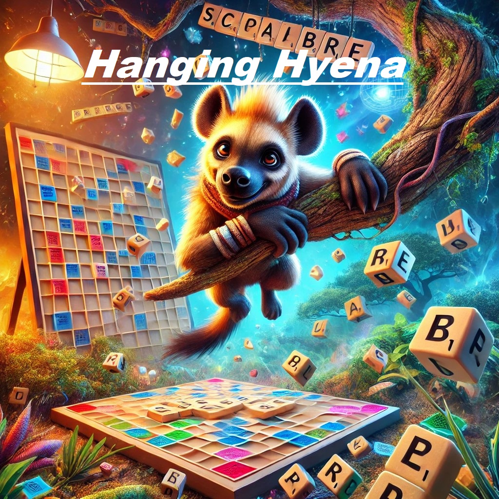 Hanging Hyena