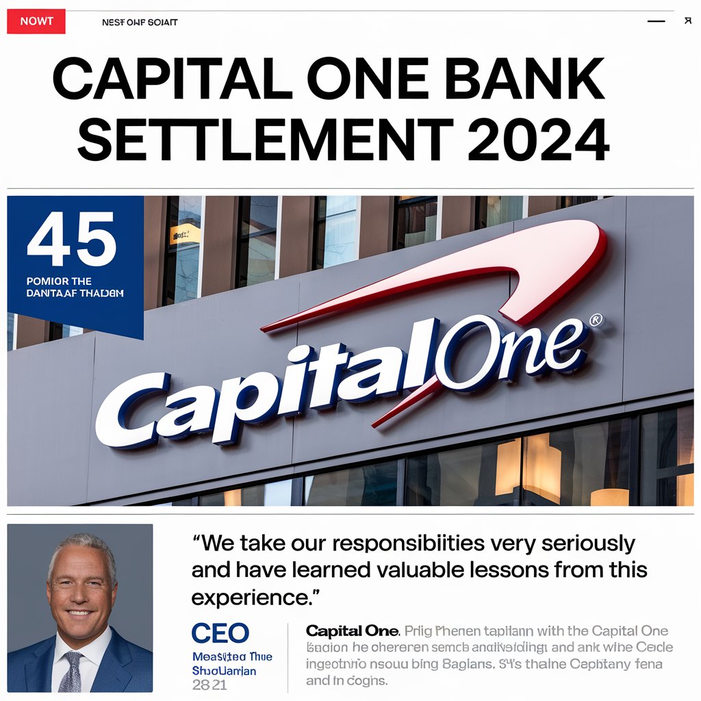 Capital One Bank Settlement 2024