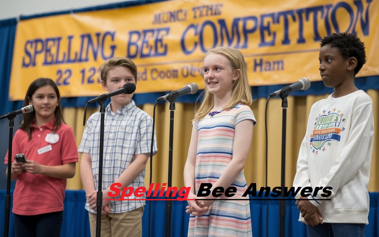 Spelling Bee Answers