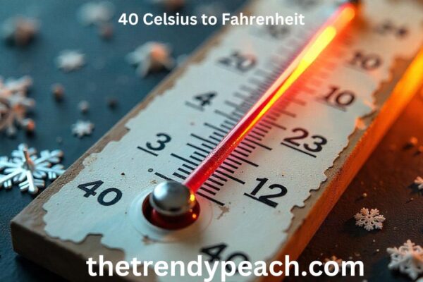 40 Celsius to Fahrenheit