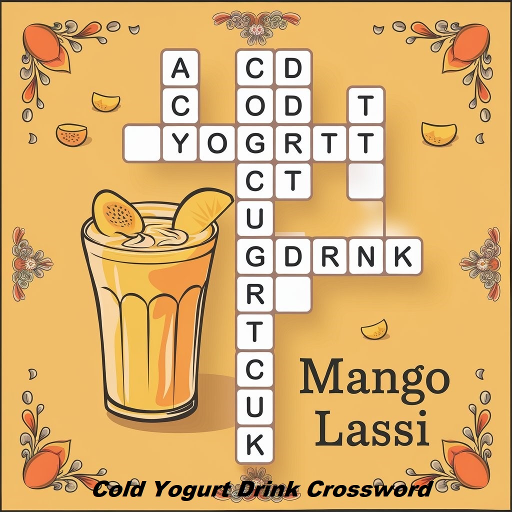 Cold Yogurt Drink Crossword