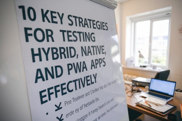 10 Key Strategies for Testing Hybrid, Native, and PWA Apps Effectively